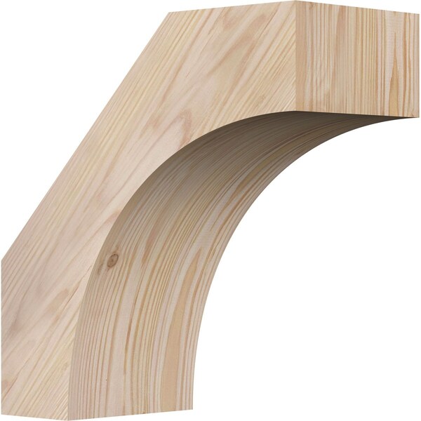 Ekena Millwork 5 1/2"W x 12"D x 12"H Westlake Smooth Knee Brace, Douglas Fir BRC06X12X12WTL00SDF - main
